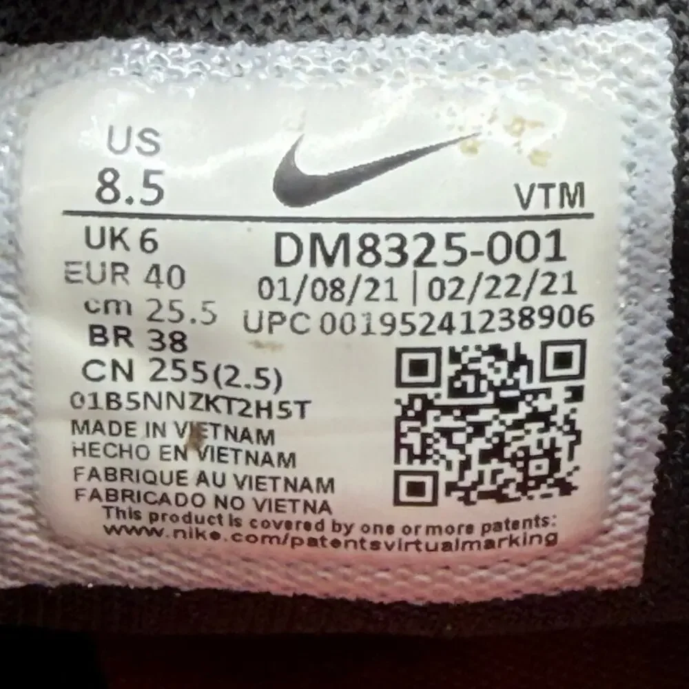 Nike Air Max 270 Shoes Womens 8.5 Black Magic Ember Lime Ice White DM8325-001